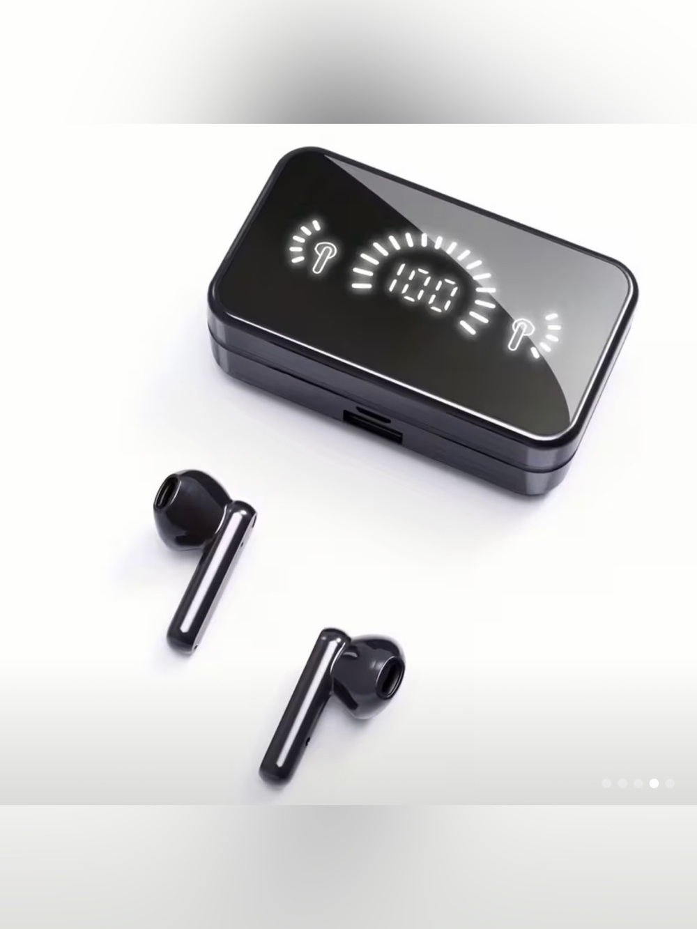 🥳 2 for $15 🥳 Wireless Bluetooth Earbuds Mirror Digital Display Charging Case - Picture 4 of 14